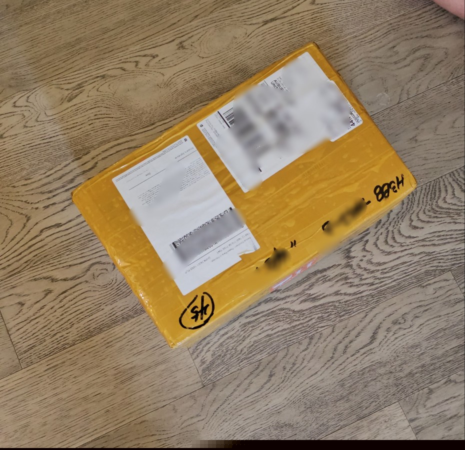 정말 이틀 만에 도착! 잘 받았습니다^^